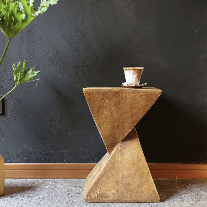 Retro Simple Geometric Coffee Table Side Table