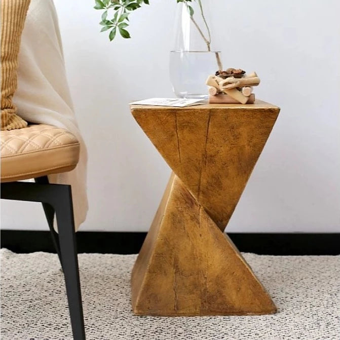 Retro Simple Geometric Coffee Table Side Table