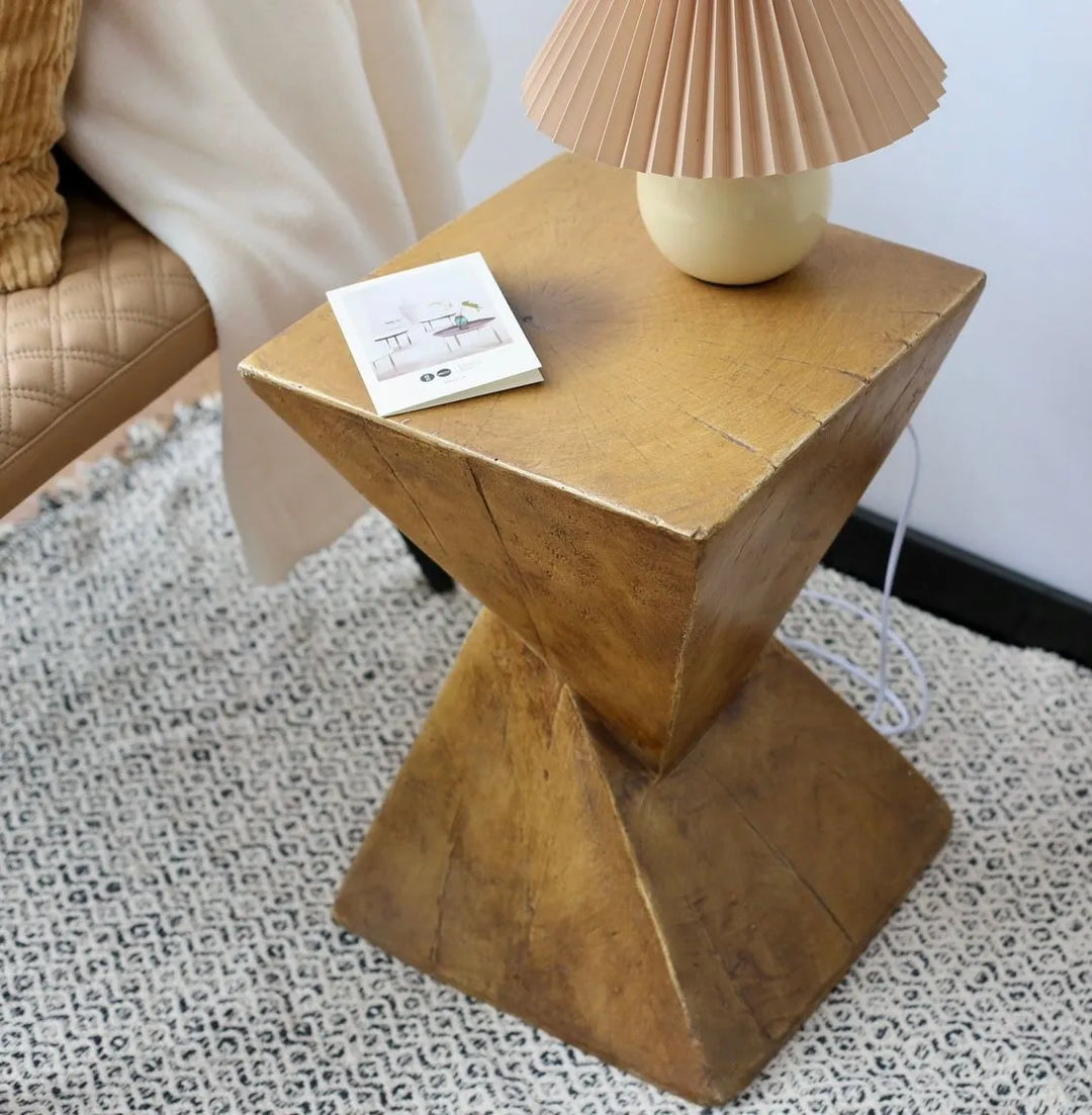 Retro Simple Geometric Coffee Table Side Table