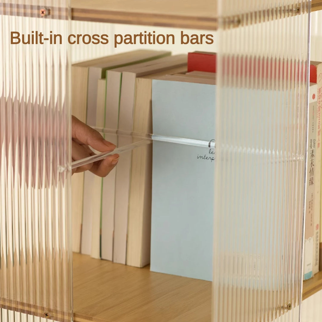 360 Degree Rotating Bookcase Vertical Tall Bookshelf