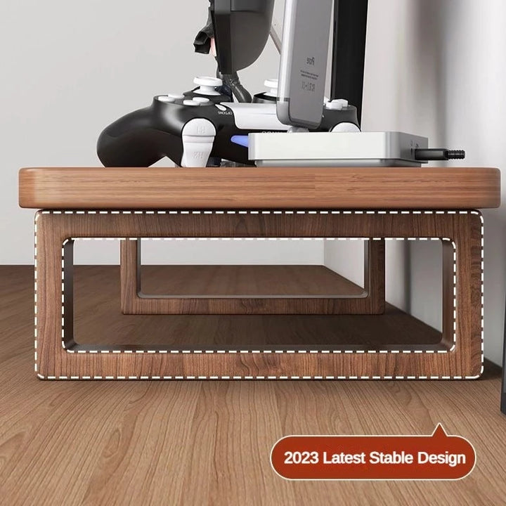 Wooden Monitor Stand Riser Organizer for Desk