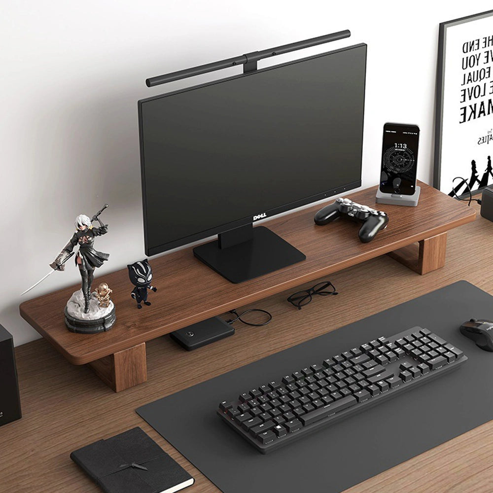 Wooden Monitor Stand Riser Organizer for Desk