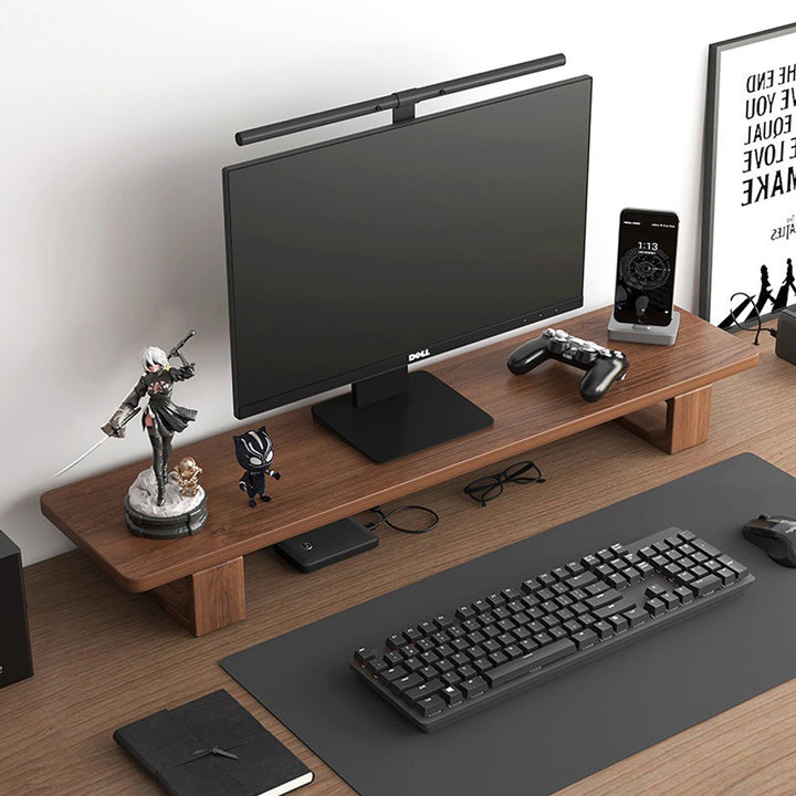 Wooden Monitor Stand Riser Organizer for Desk