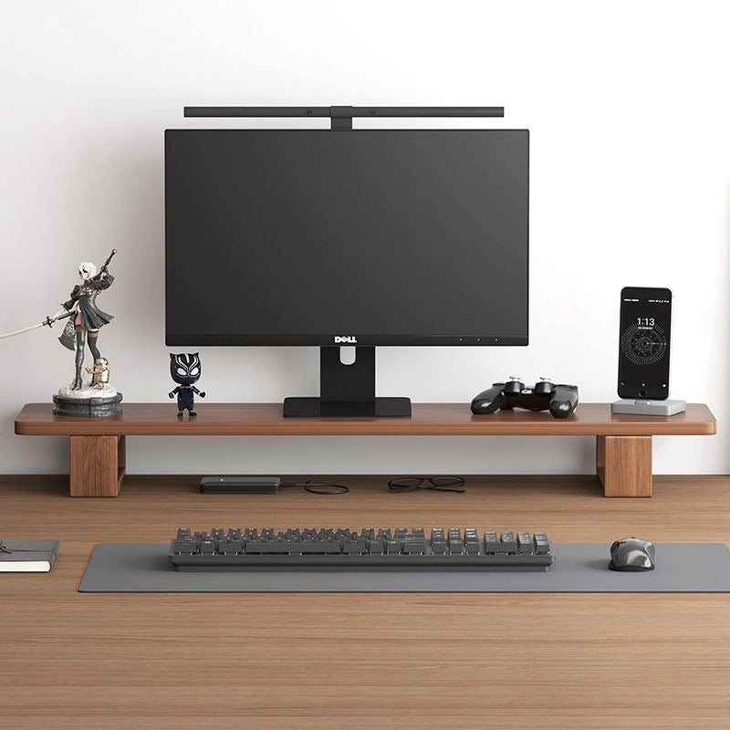 Wooden Monitor Stand Riser Organizer for Desk