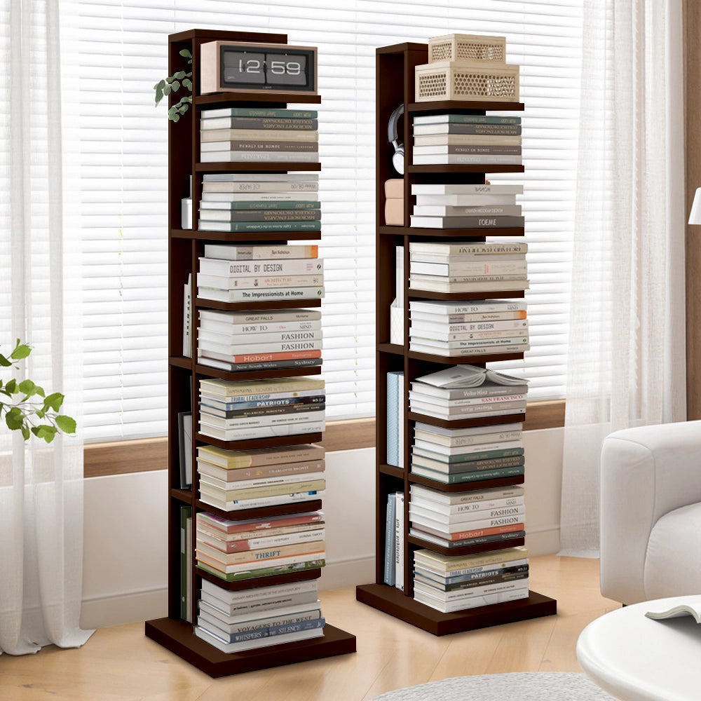 Modern Vertical Invisible Bookshelf Closed Back Bookcase