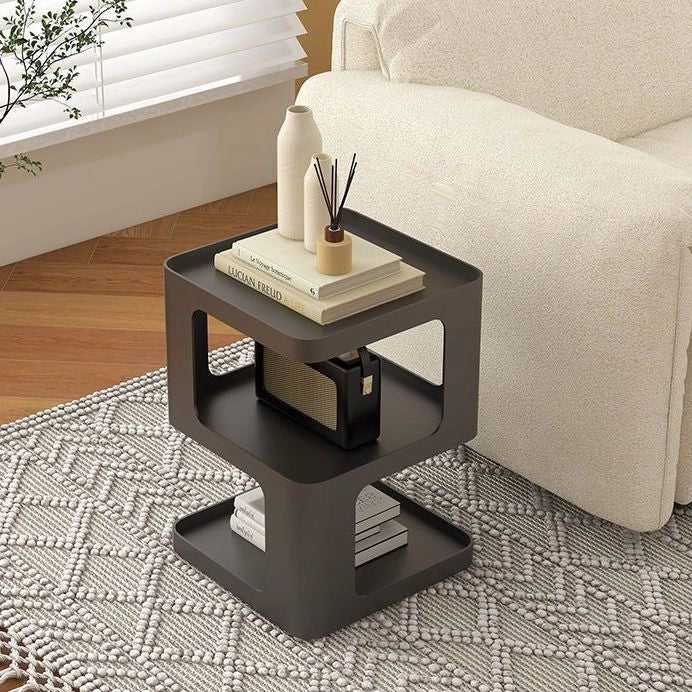 Modern Accent Table Metal Simple Nightstand