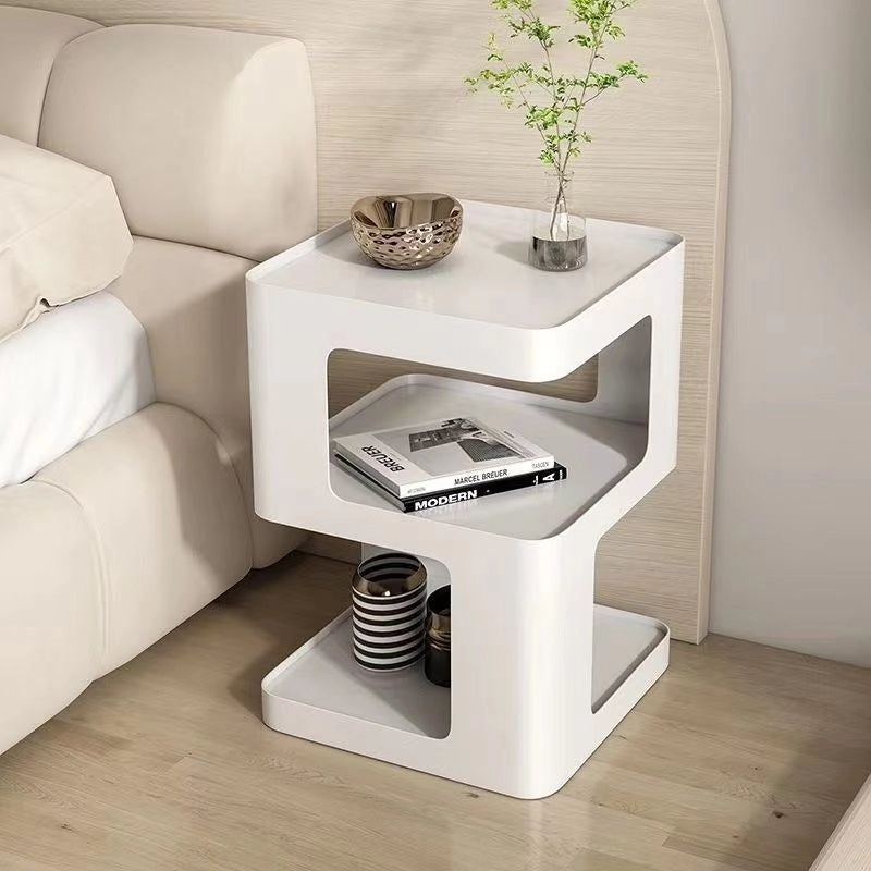 Modern Accent Table Metal Simple Nightstand