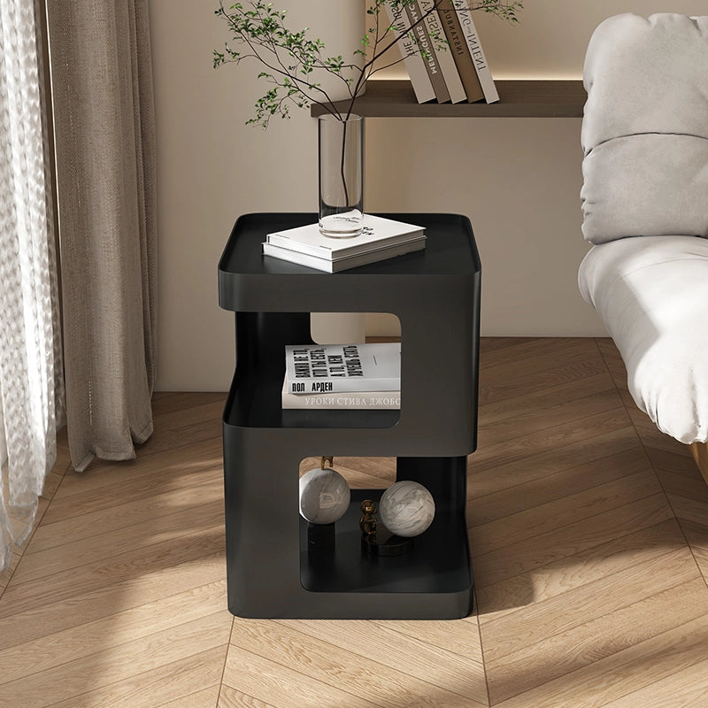 Modern Accent Table Metal Simple Nightstand