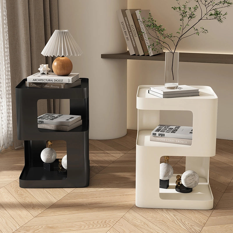 Modern Accent Table Metal Simple Nightstand