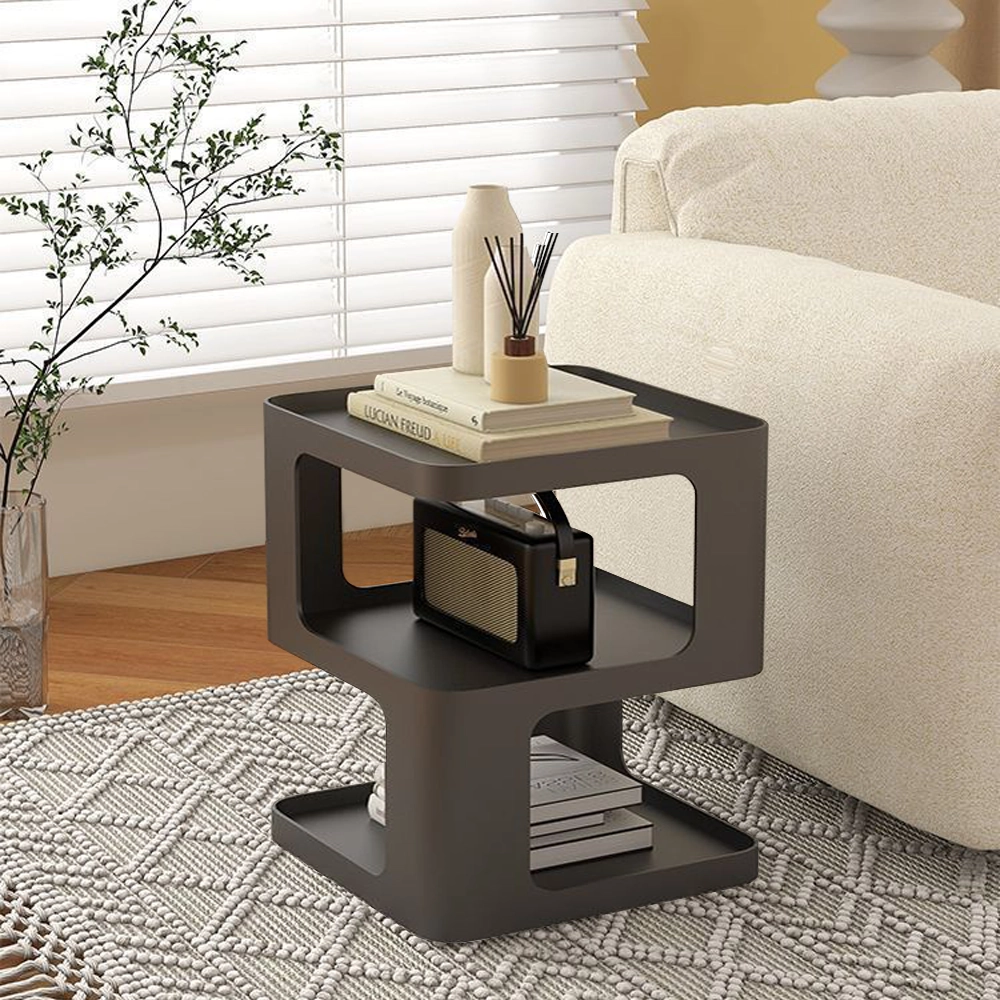 Modern Accent Table Metal Simple Nightstand