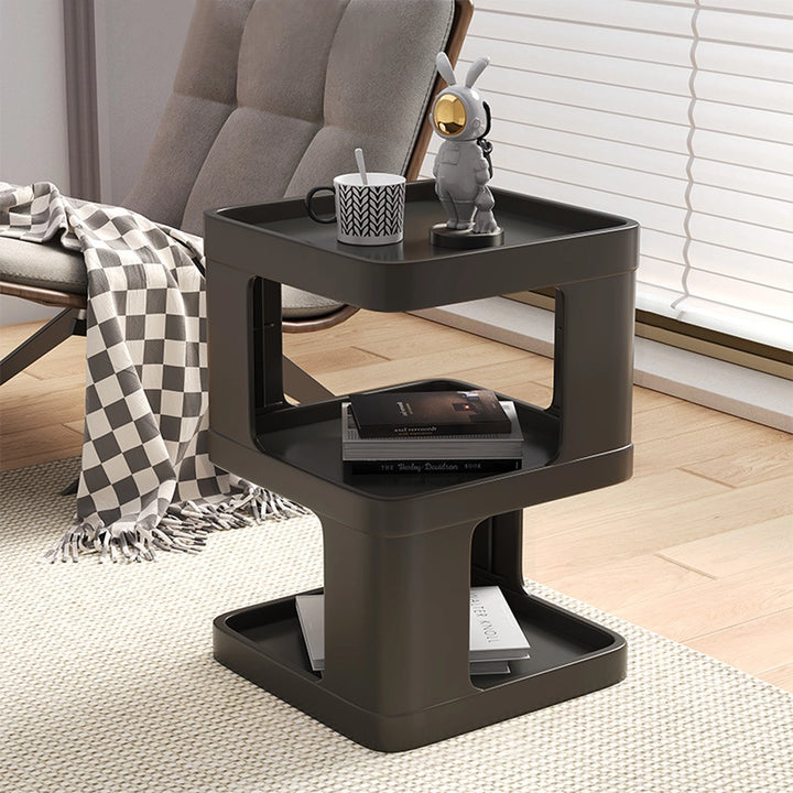 Modern Accent Table Metal Simple Nightstand