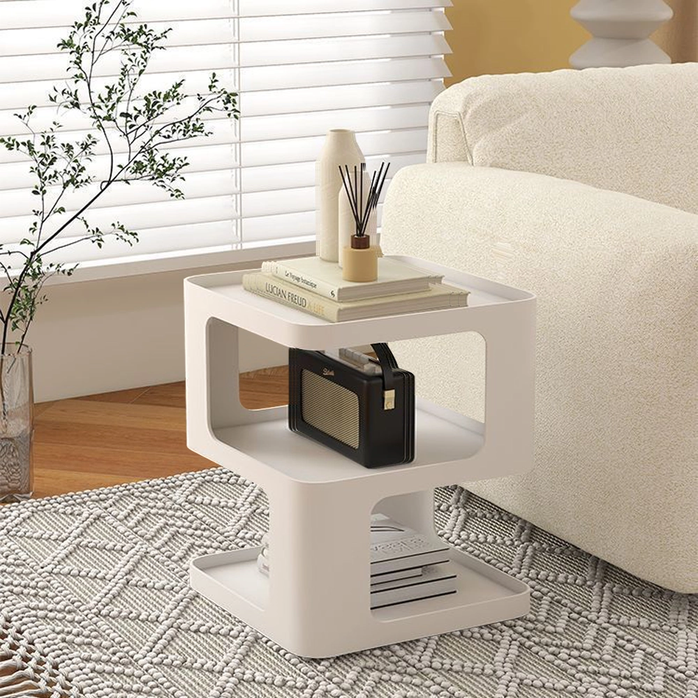 Modern Accent Table Metal Simple Nightstand