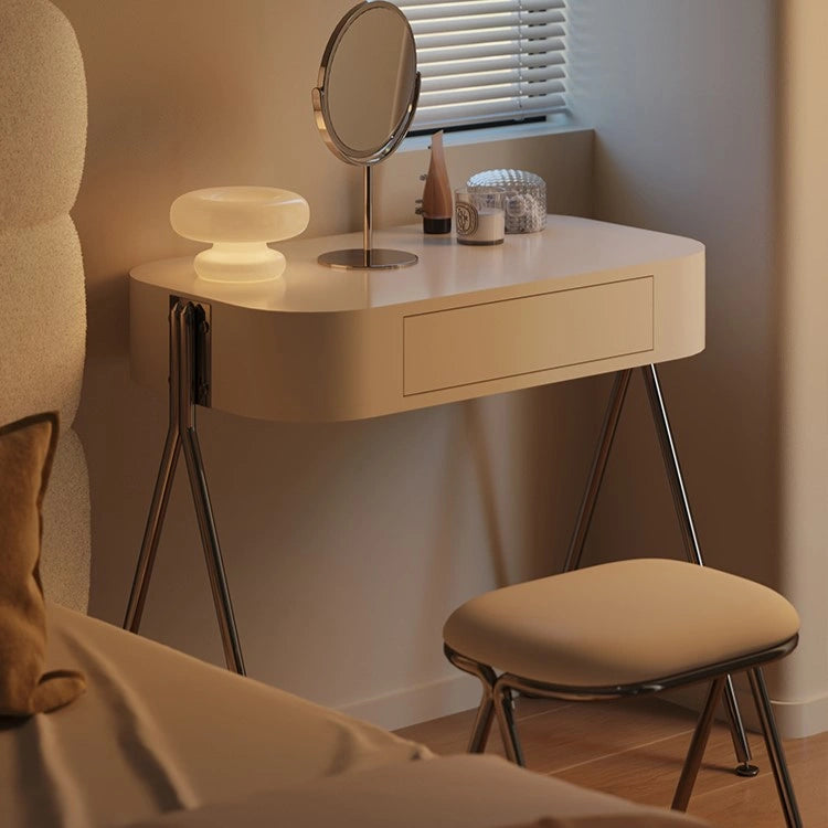 Modern Stunning Makeup Vanity Desk with Drawer