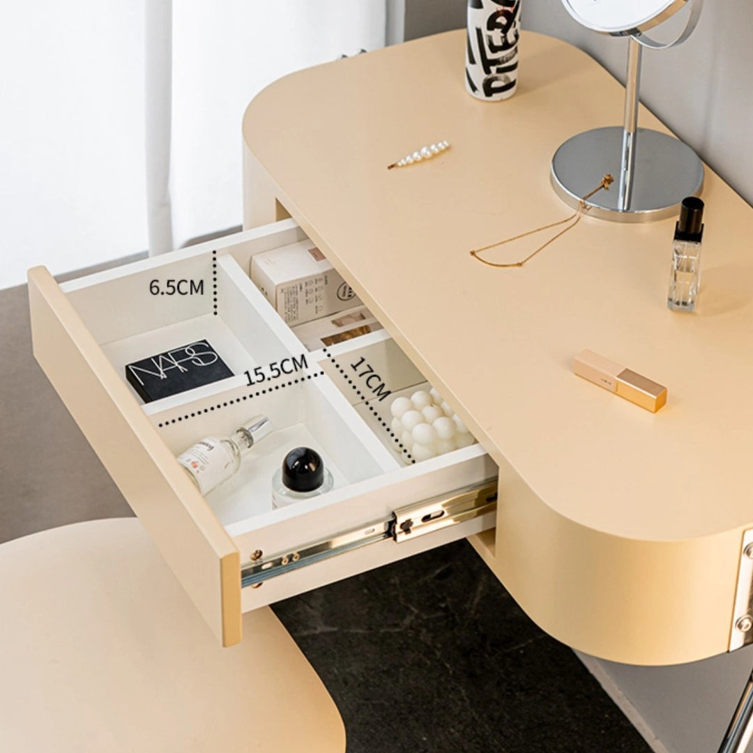 Modern Stunning Makeup Vanity Desk with Drawer