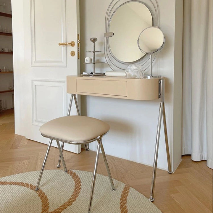 Modern Stunning Makeup Vanity Desk with Drawer