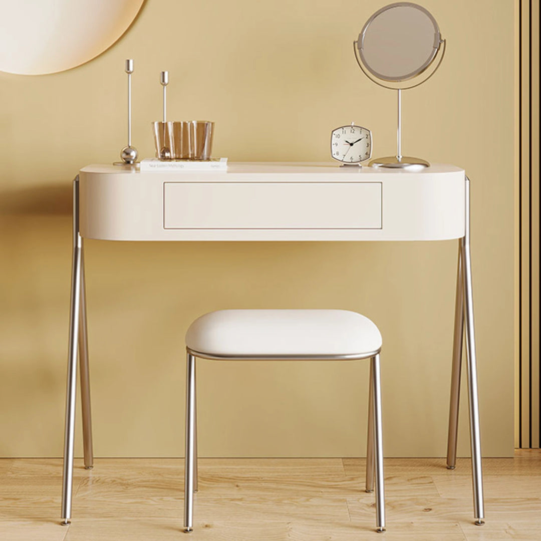 Modern Stunning Makeup Vanity Desk with Drawer