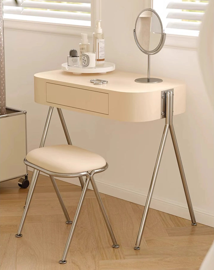 Modern Stunning Makeup Vanity Desk with Drawer