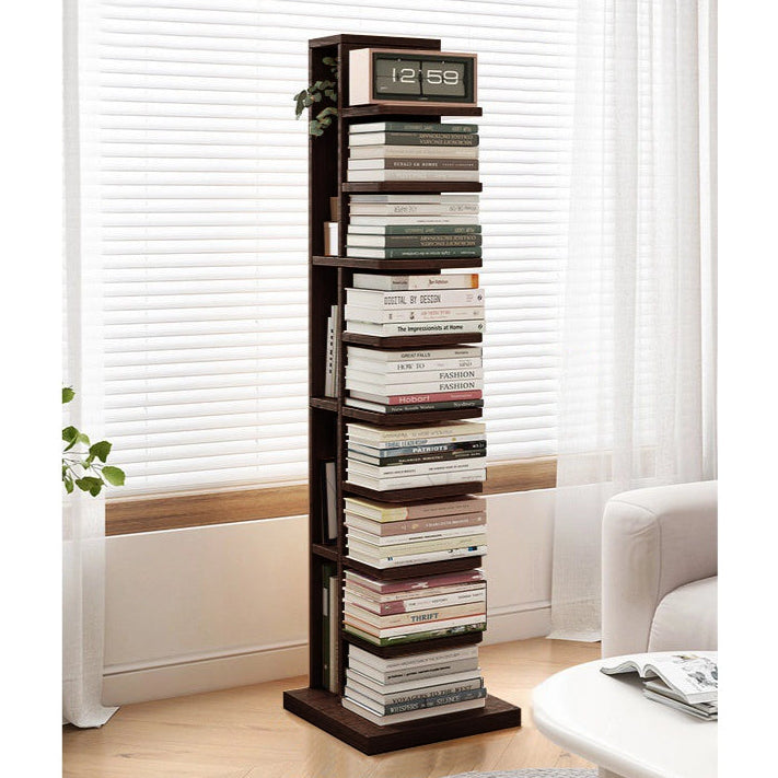 Modern Vertical Invisible Bookshelf Closed Back Bookcase