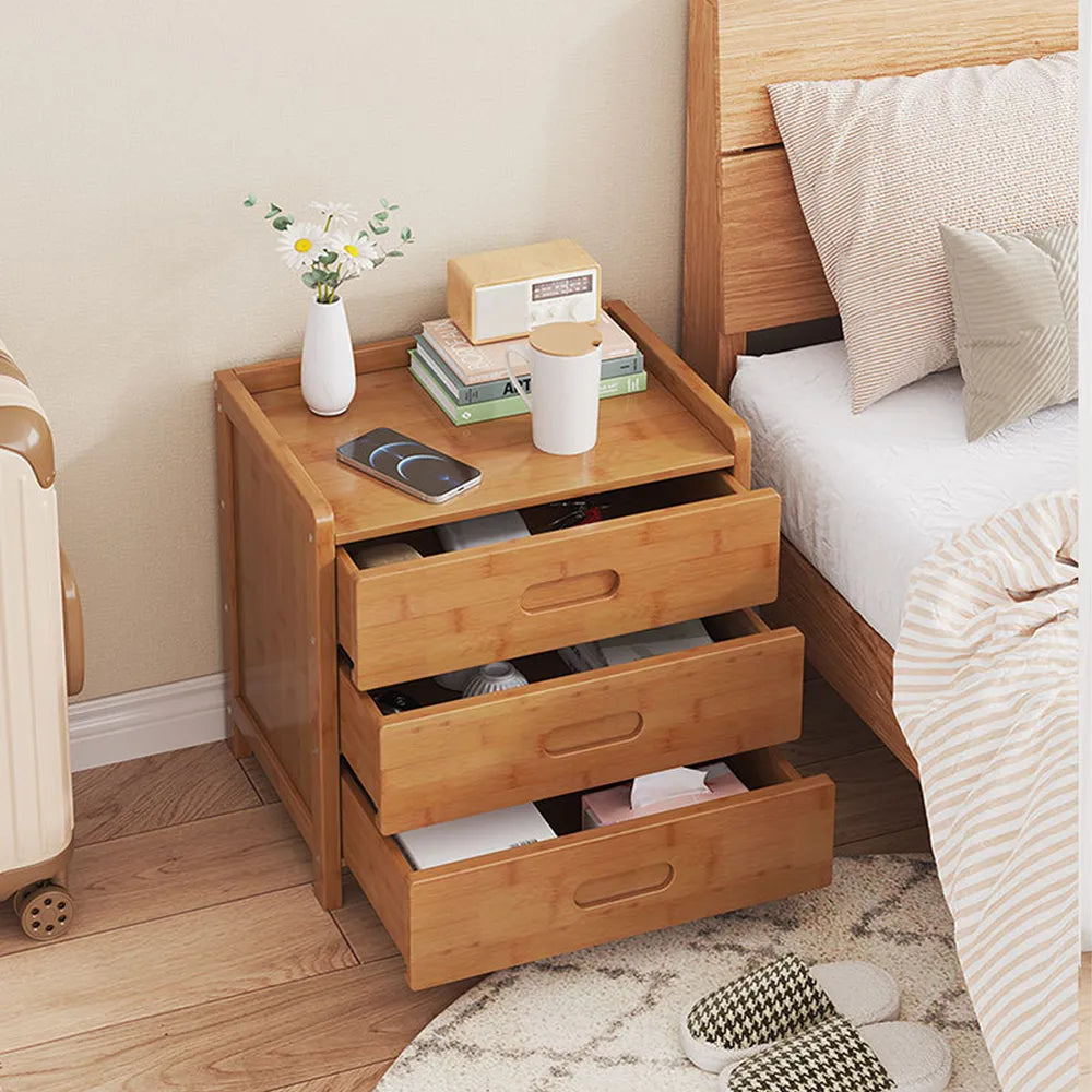 Classic Nightstand with Drawers