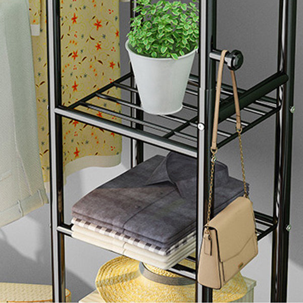 Double Rod Closet Hanger Racks Organizers