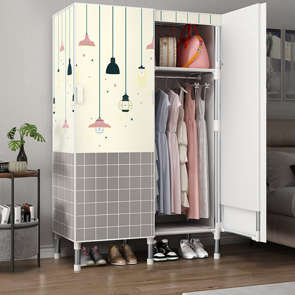 Wardrobe Clothes Organizer with Doors