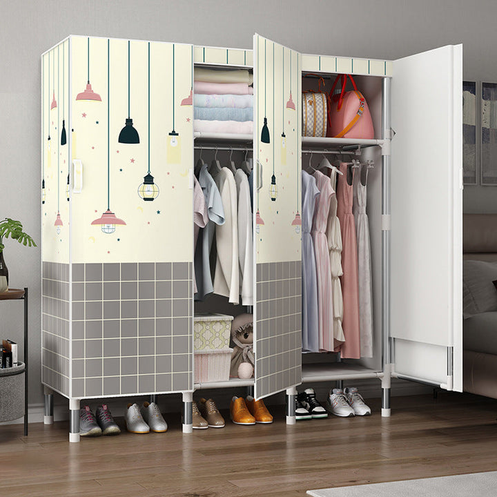 Wardrobe Clothes Organizer with Doors