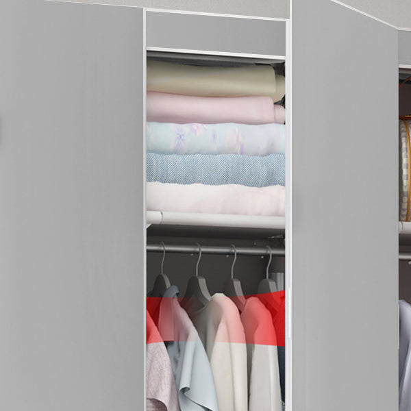 Wardrobe Clothes Organizer with Doors